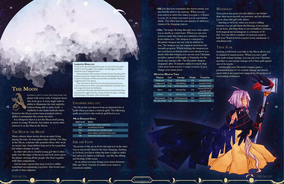 The Moon - Warlock Patron